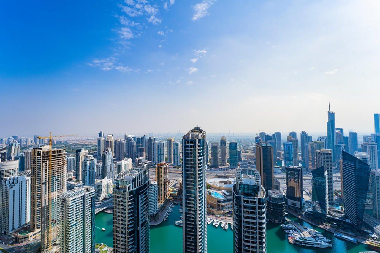 Blue Beach Tower The Walk Jbr Dubai Exterior foto